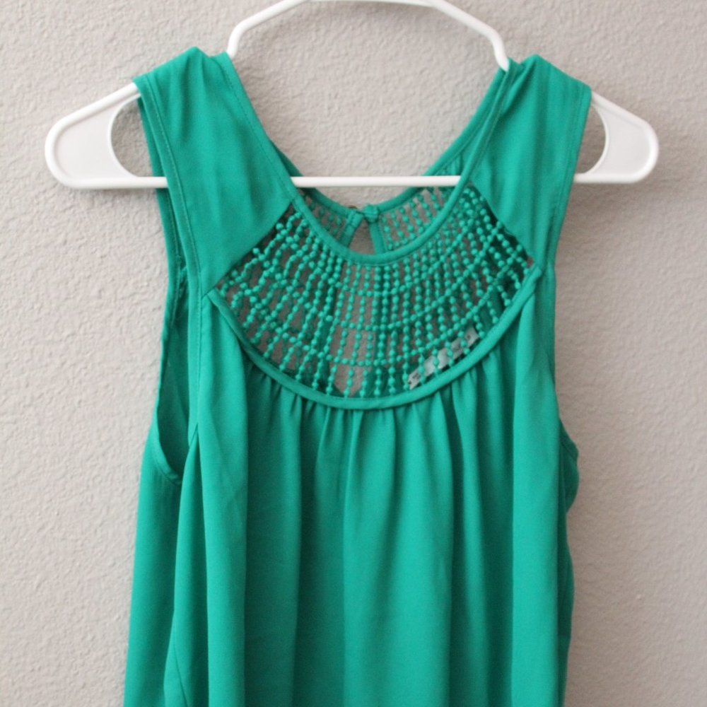 Teal Tank Top